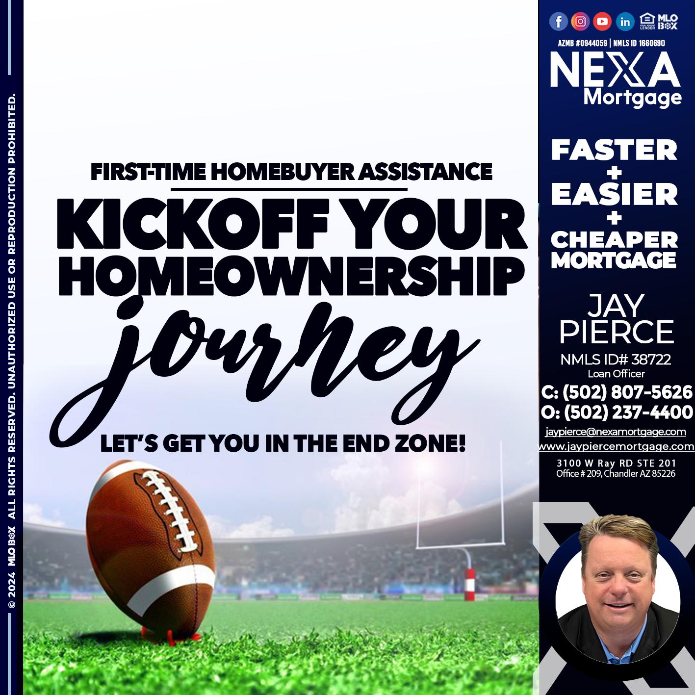 kick off - Jay Pierce -Mortgage Loan Officer