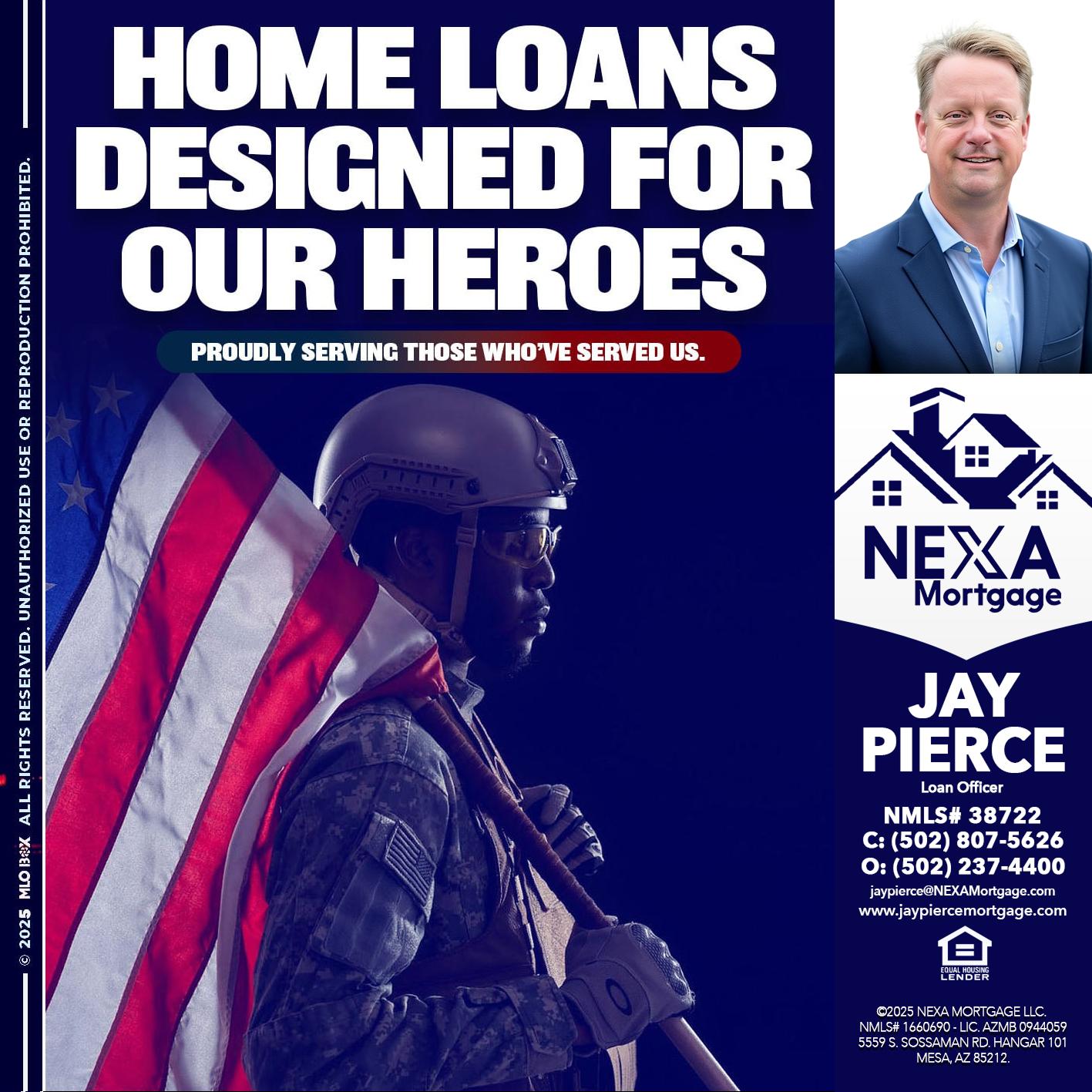 home loans - Jay Pierce -Mortgage Loan Officer