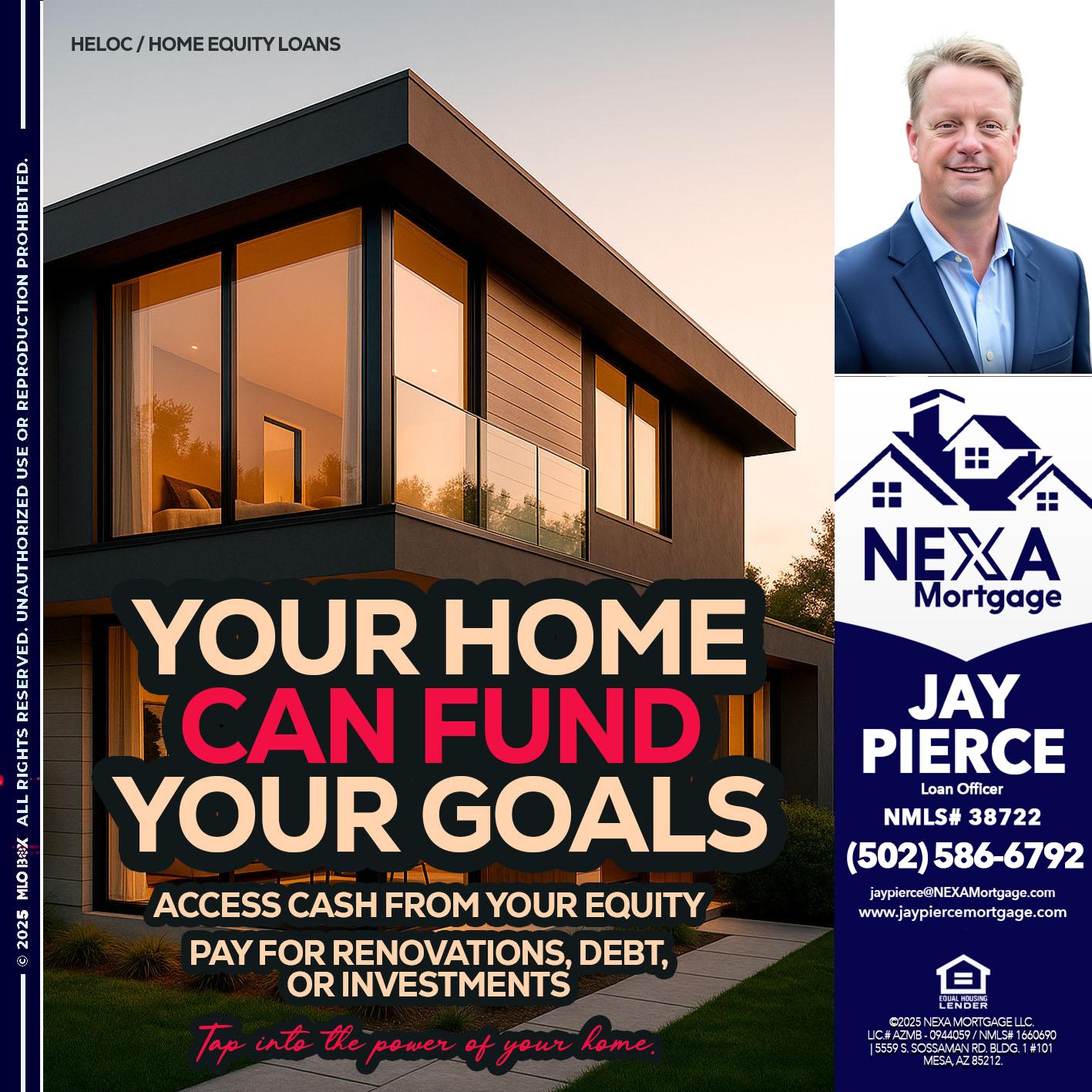 HELOC - Jay Pierce -Mortgage Loan Officer