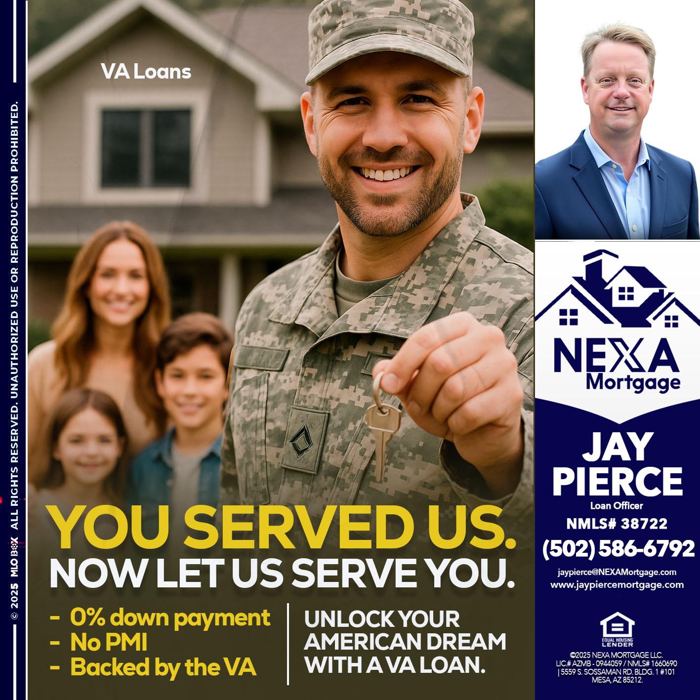 YOU DESERVED - Jay Pierce -Mortgage Loan Officer