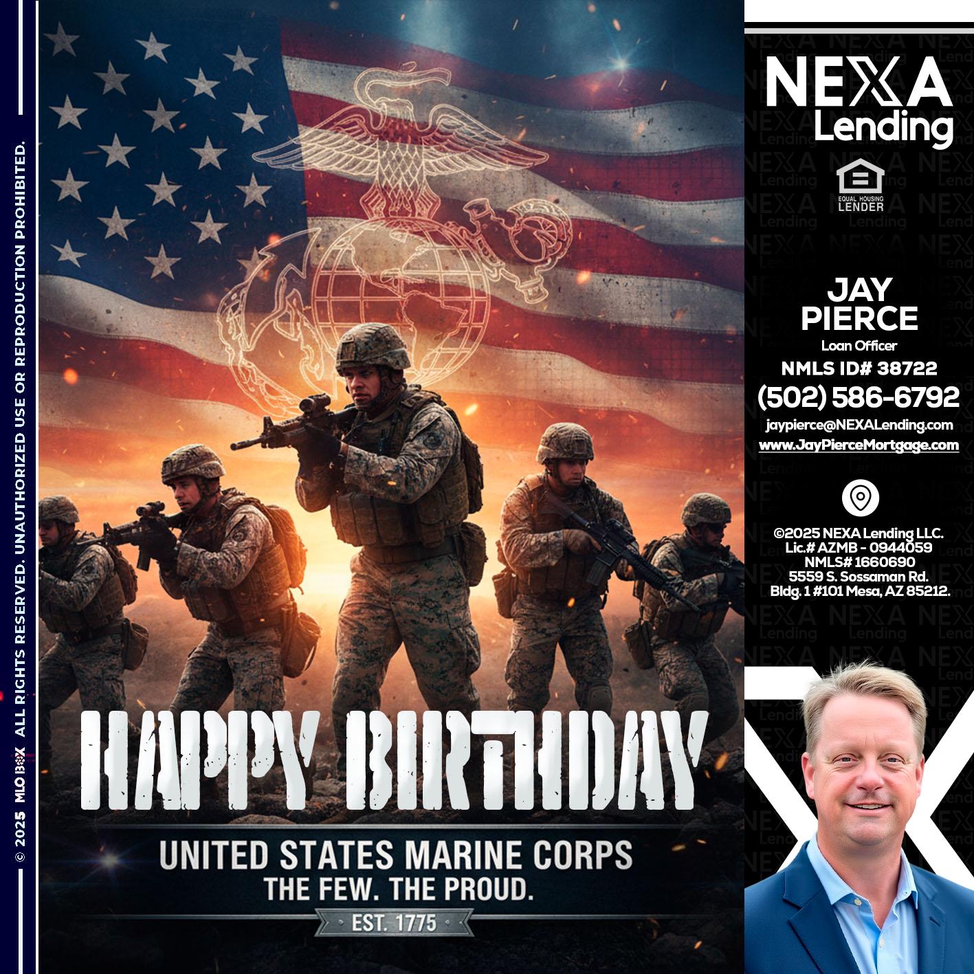 happy birthday - Jay Pierce -Mortgage Loan Officer