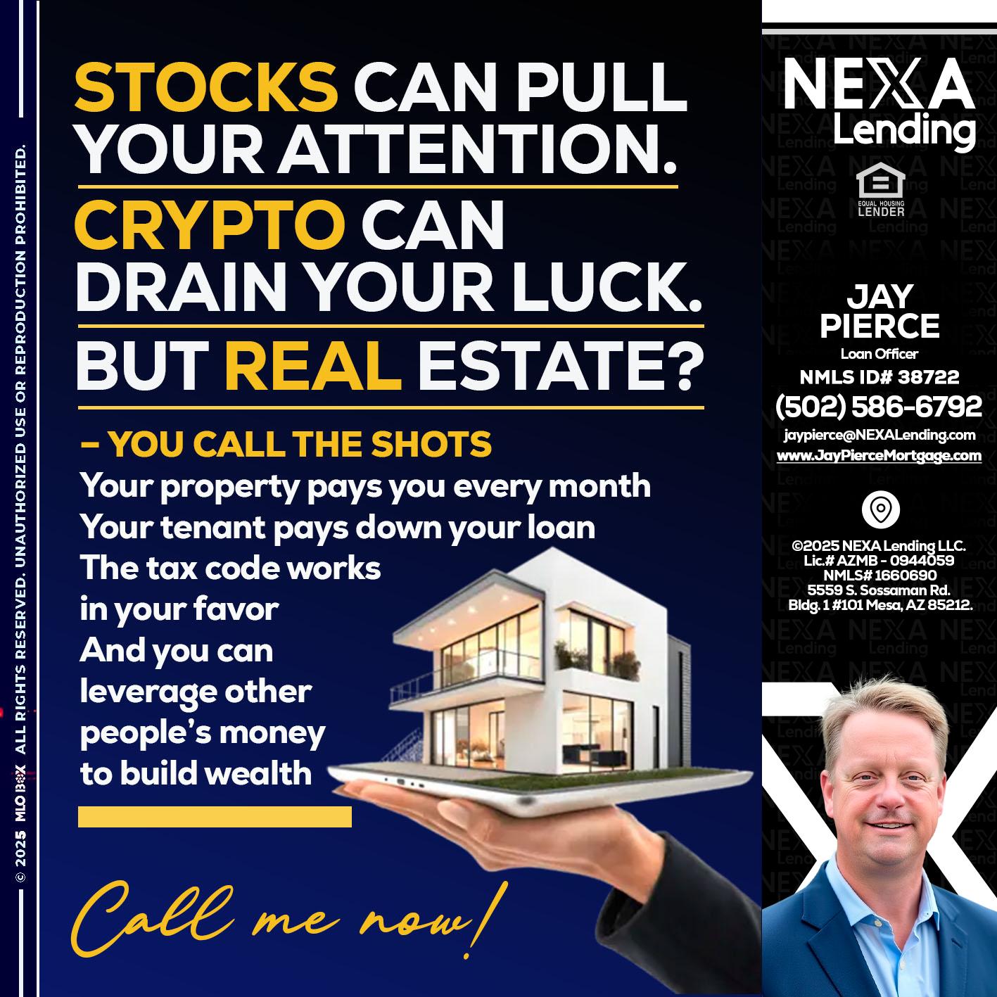 STOCK YOUR - Jay Pierce -Mortgage Loan Officer