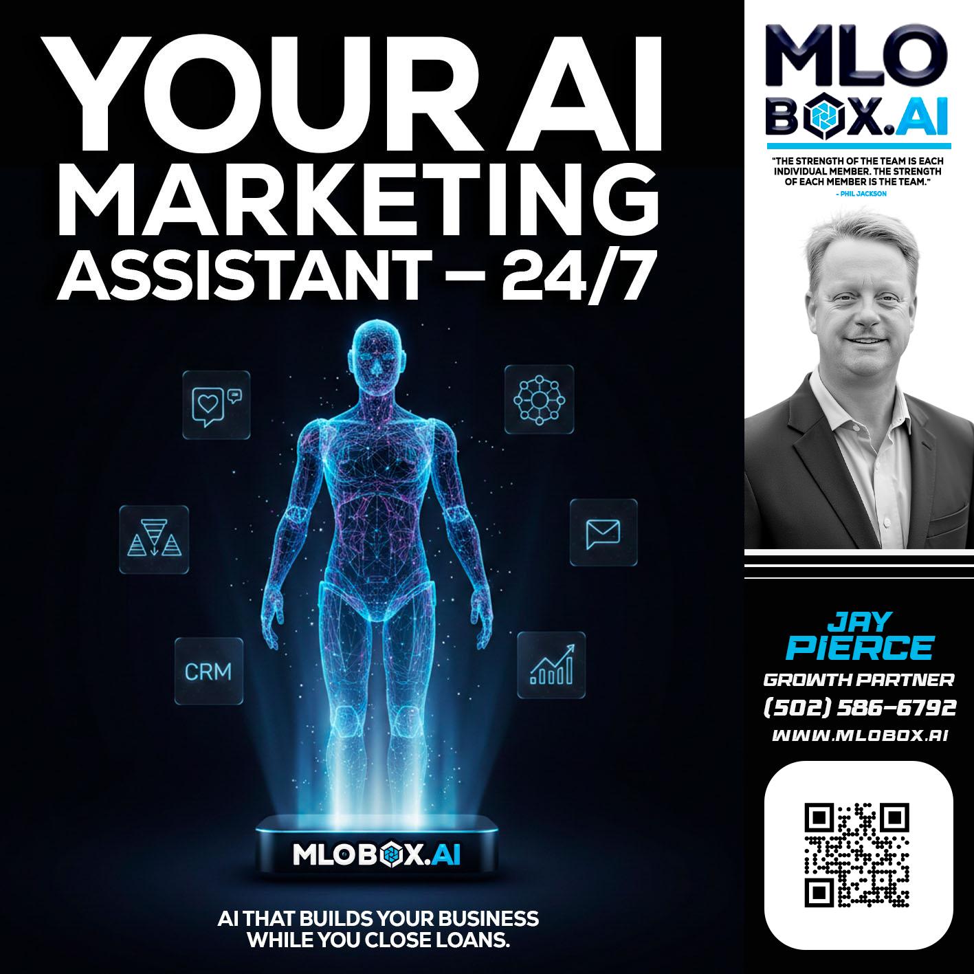 YOUR AI MARKETING - Jay Pierce -Mortgage Loan Officer