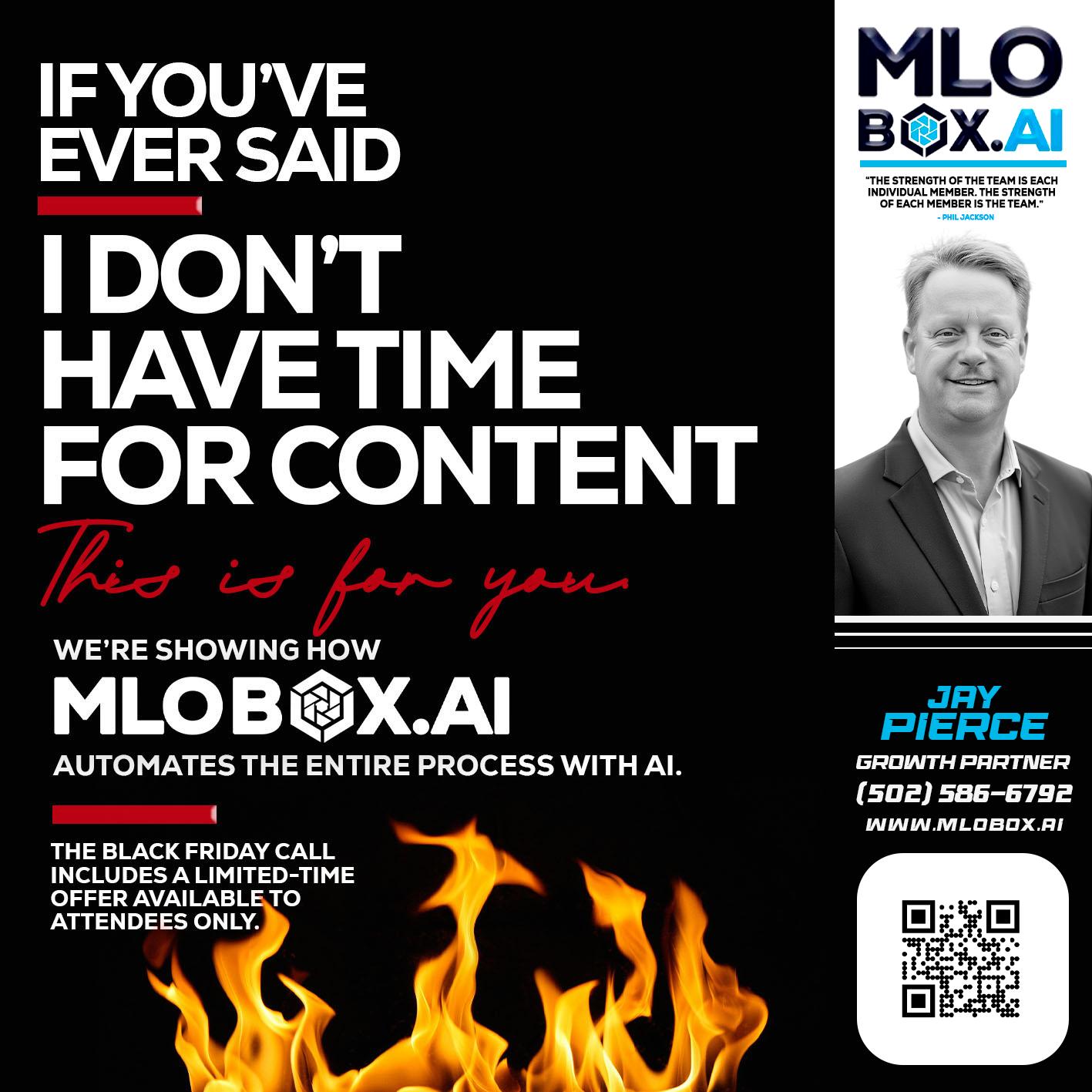 if you - Jay Pierce -Mortgage Loan Officer