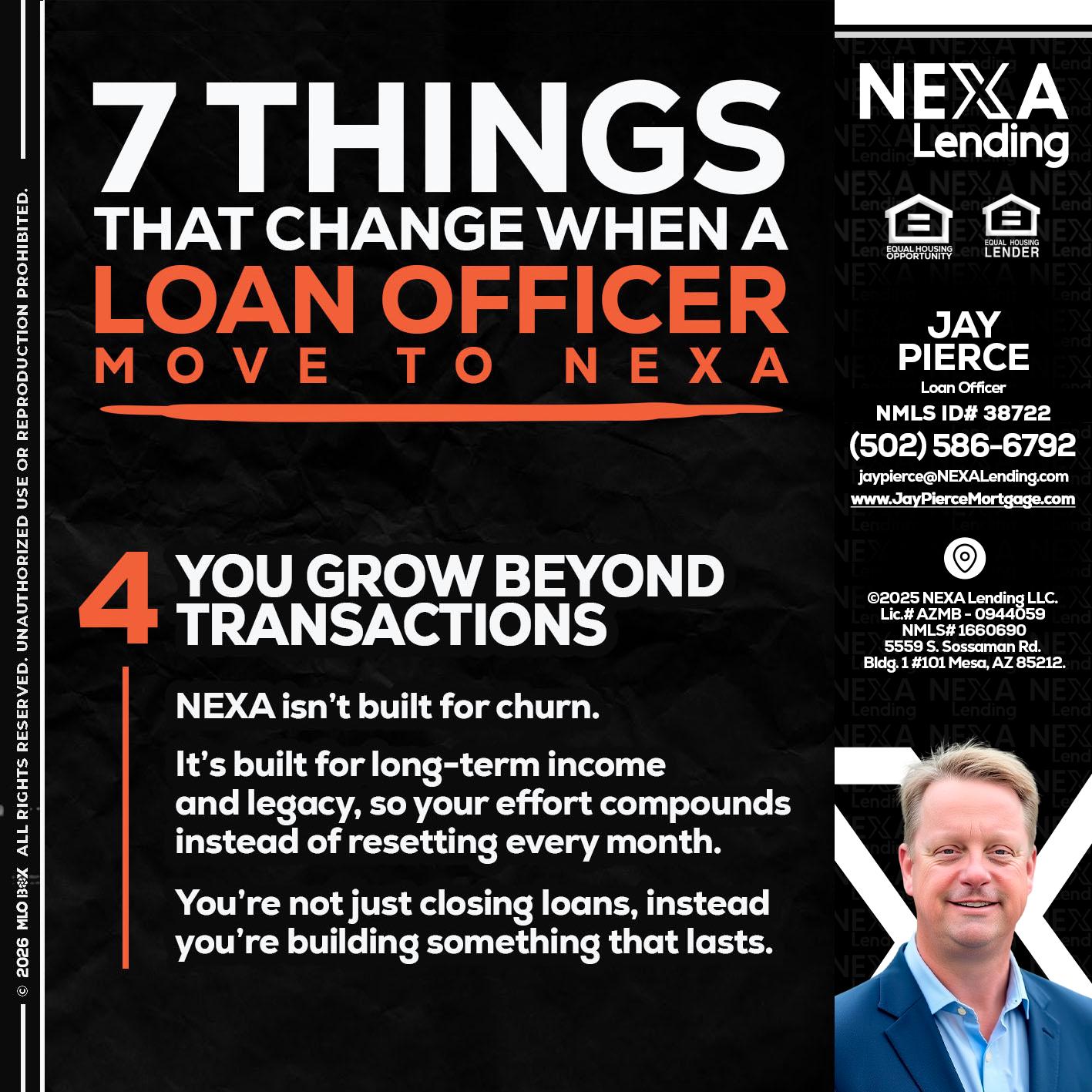7 THINGS (4) - Jay Pierce -Mortgage Loan Officer