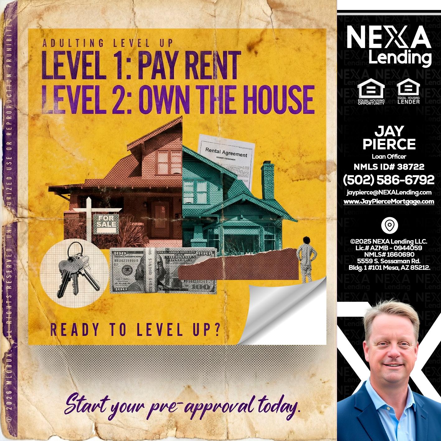 LEVEL 1 - Jay Pierce -Mortgage Loan Officer