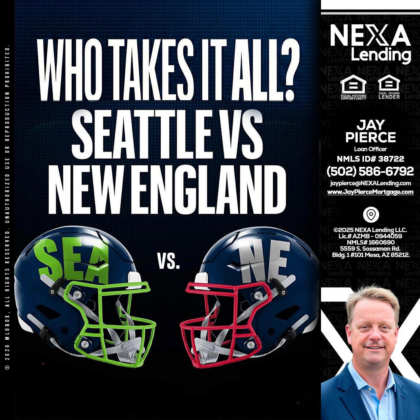 WHO TAKE IT ALL? - Jay Pierce -Mortgage Loan Officer