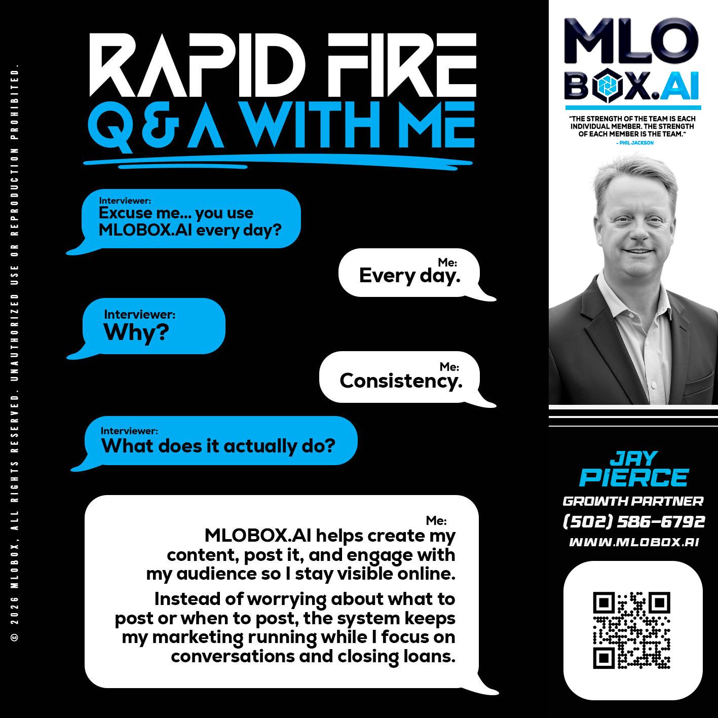 RAPID Q&A - Jay Pierce -Mortgage Loan Officer