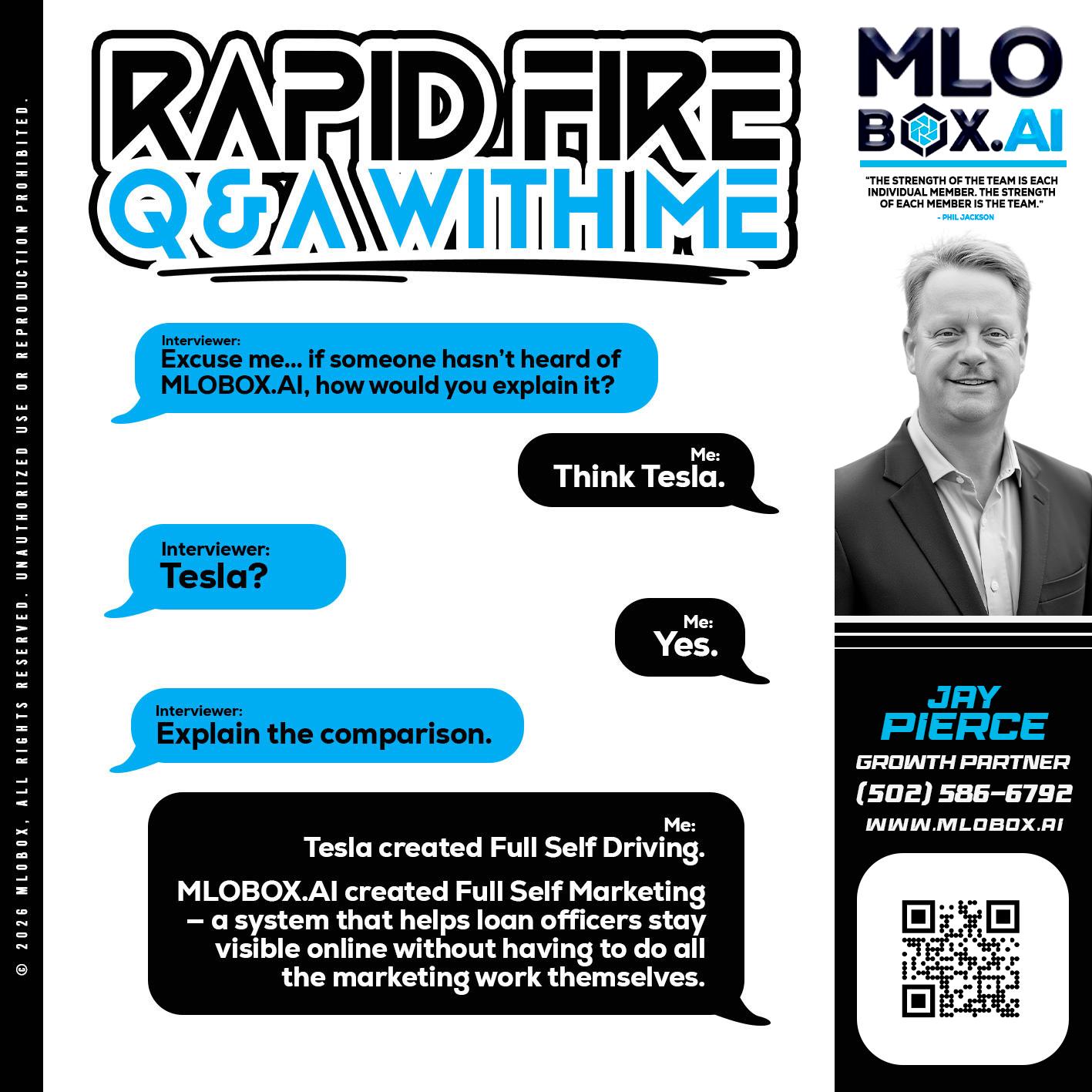 RAPID FIRE Q&A - Jay Pierce -Mortgage Loan Officer