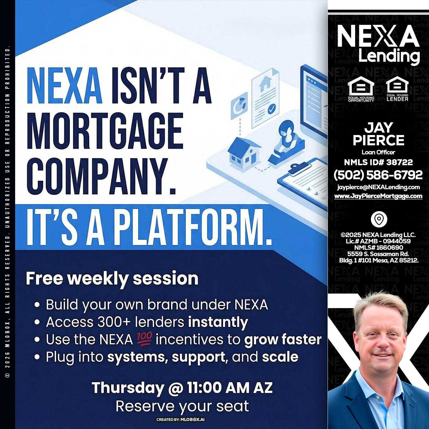 NEXA ISNT - Jay Pierce -Mortgage Loan Officer