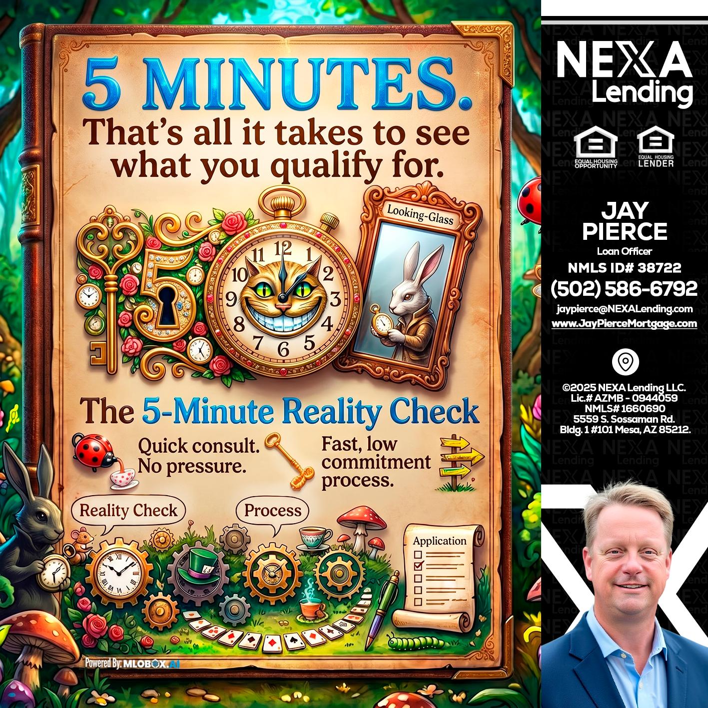 Reality Check! - Jay Pierce -Mortgage Loan Officer