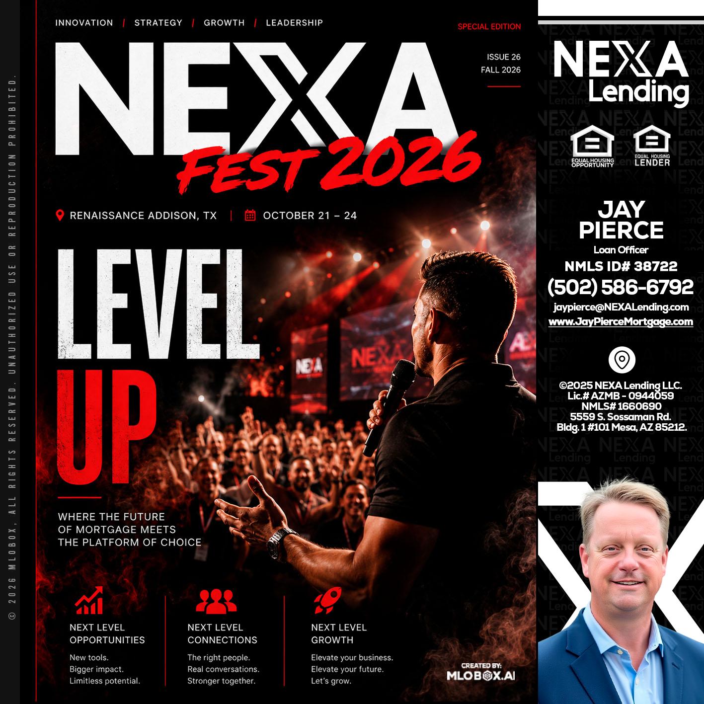 NEXA FEST 2026 - Jay Pierce -Mortgage Loan Officer