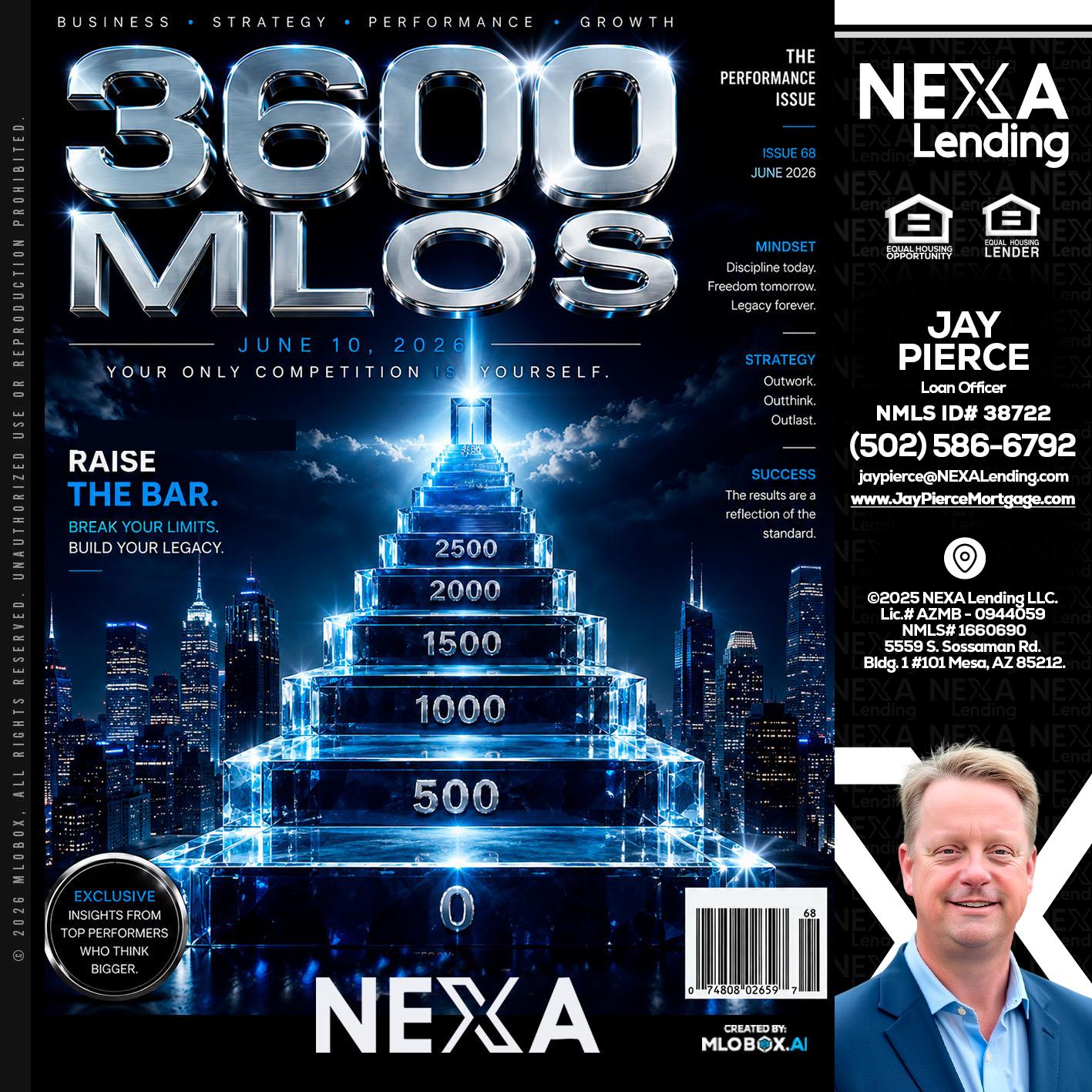 3600 MLOs - Jay Pierce -Mortgage Loan Officer