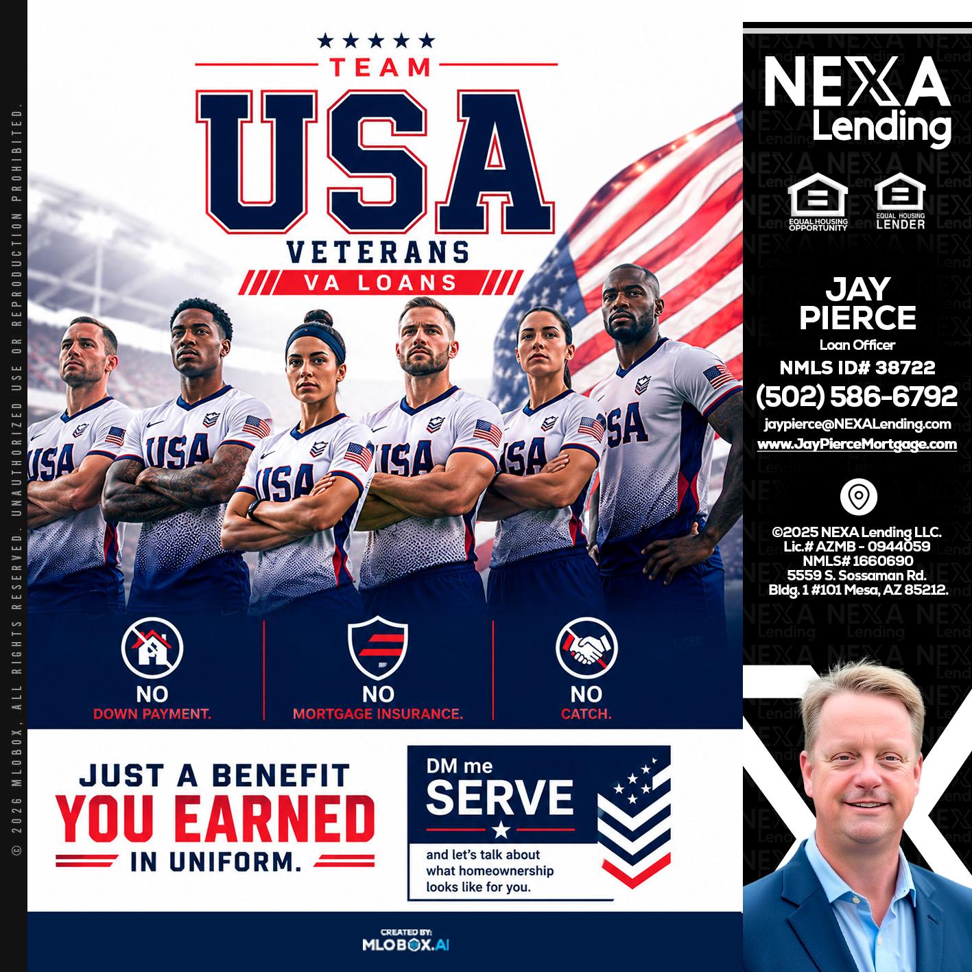 USA TEAM - Jay Pierce -Mortgage Loan Officer