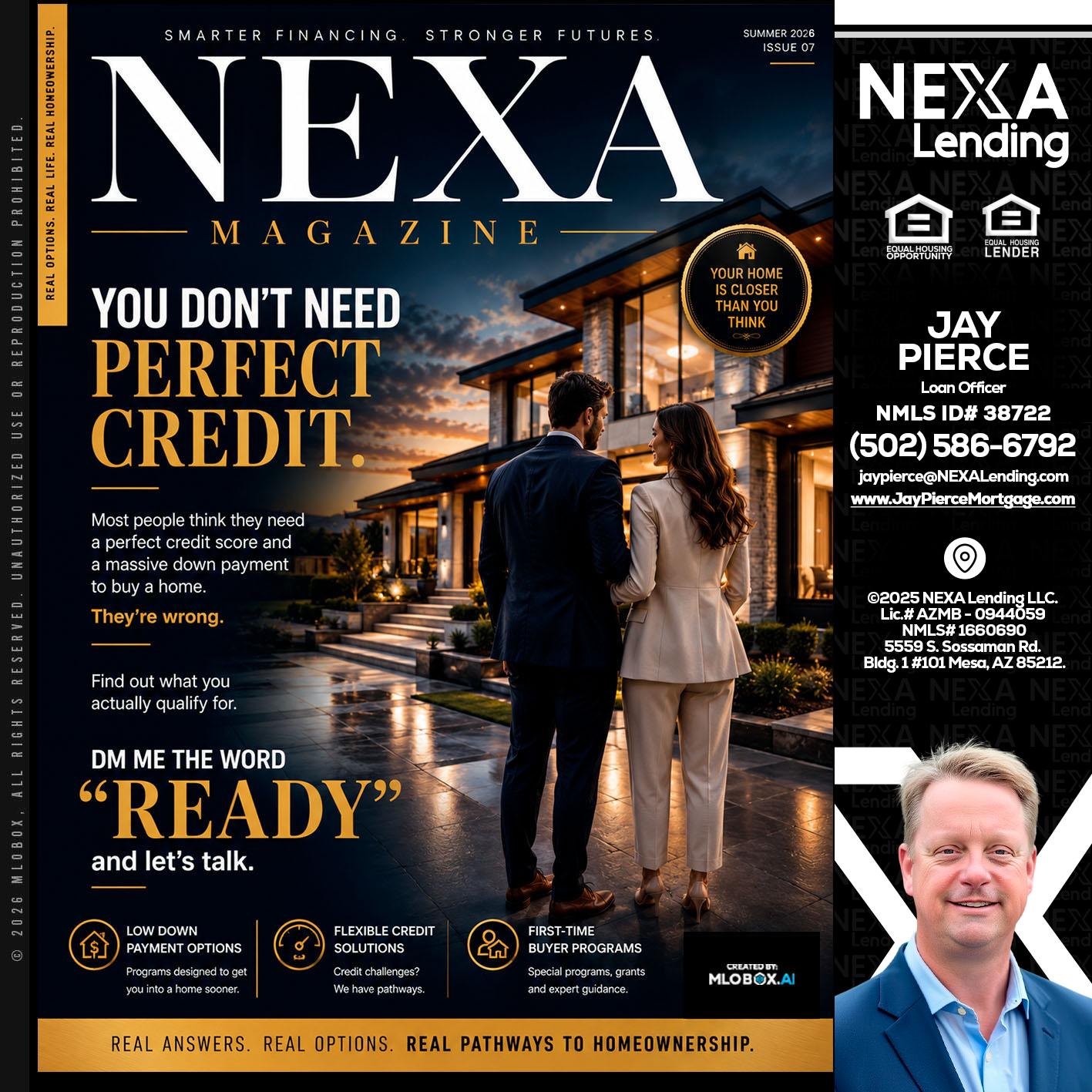 NEXA MAGAZINE - Jay Pierce -Mortgage Loan Officer