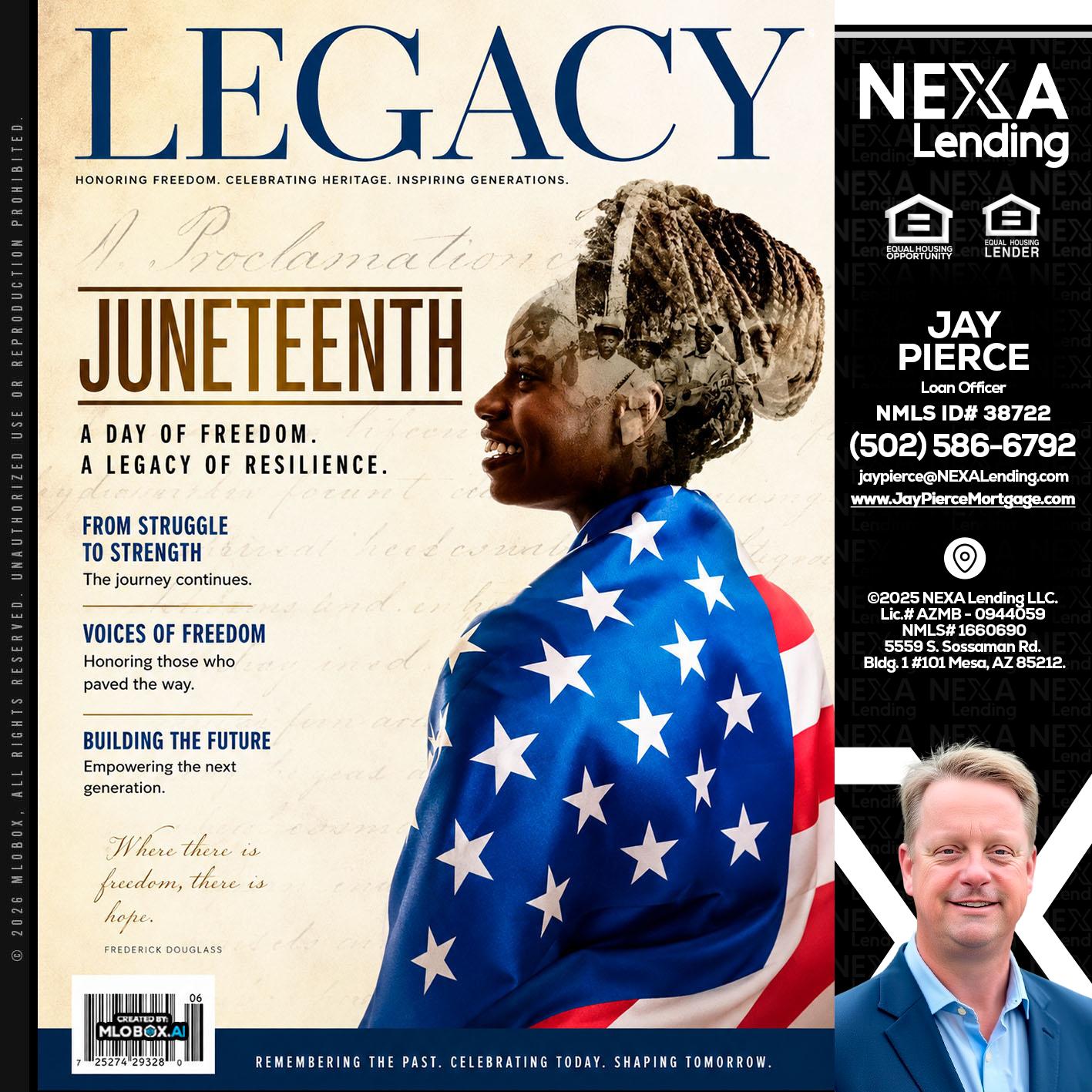 LEGACY - Jay Pierce -Mortgage Loan Officer