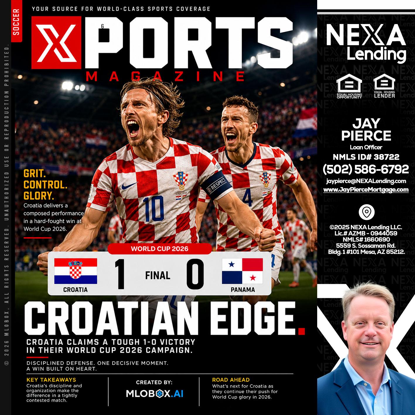 CROATIA 1-0 PANAMA - Jay Pierce -Mortgage Loan Officer