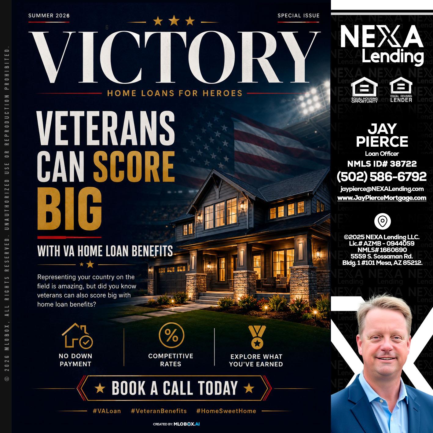 VICTORY - Jay Pierce -Mortgage Loan Officer